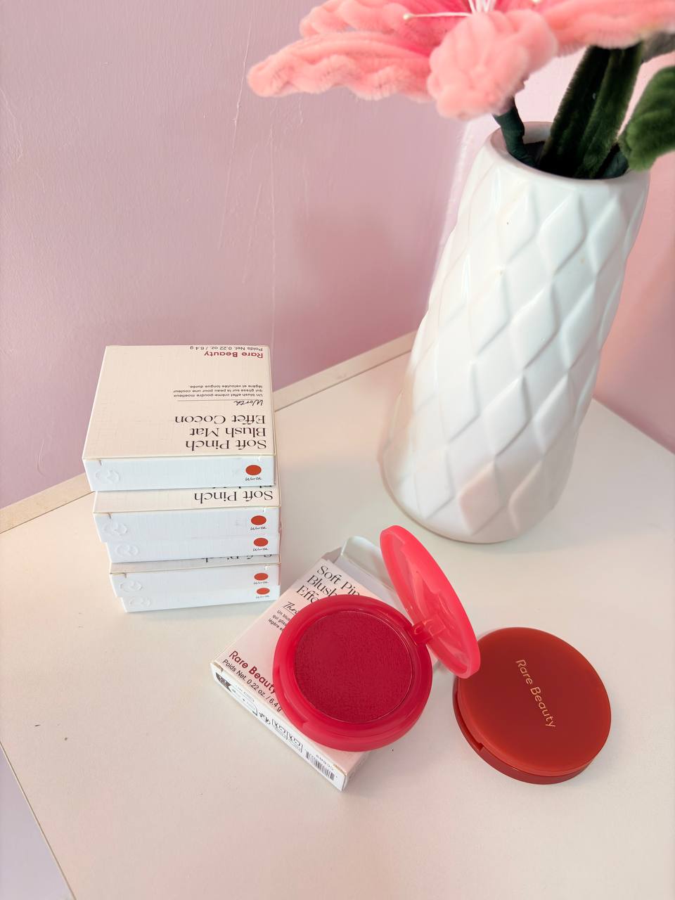 Blush Rare Beauty Mousse Matte efecto terciopelo 1.1