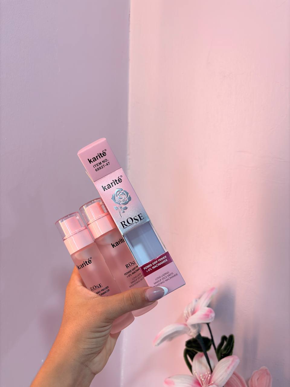 Primer hidratante Karite + 4% de niacinamide