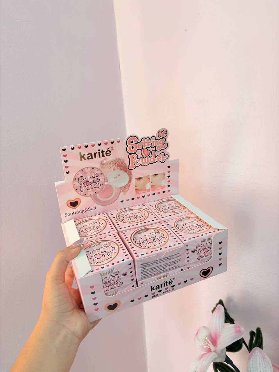 Polvo Suelto Rosa Karite