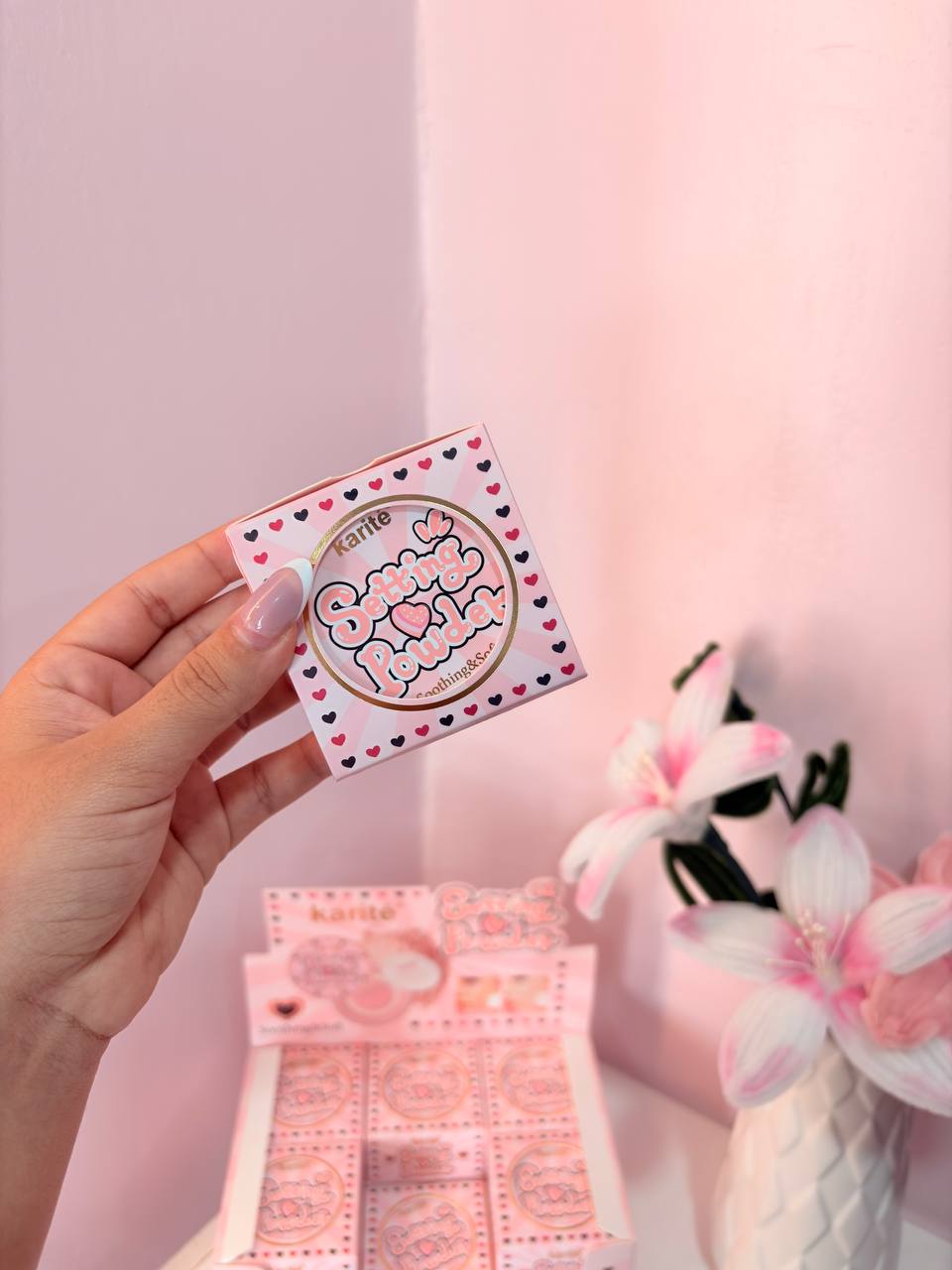 Polvo Suelto Rosa Karite