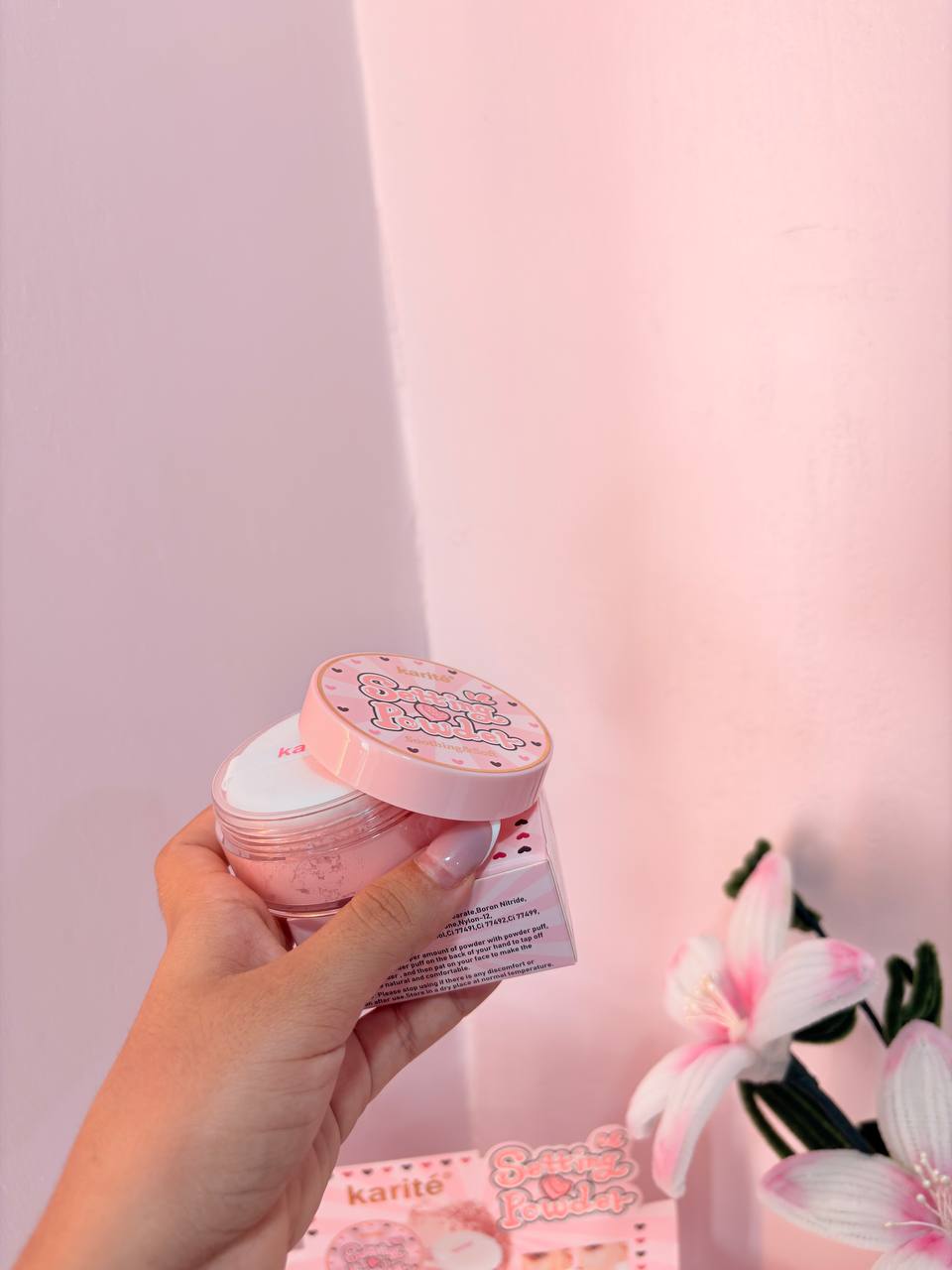 Polvo Suelto Rosa Karite