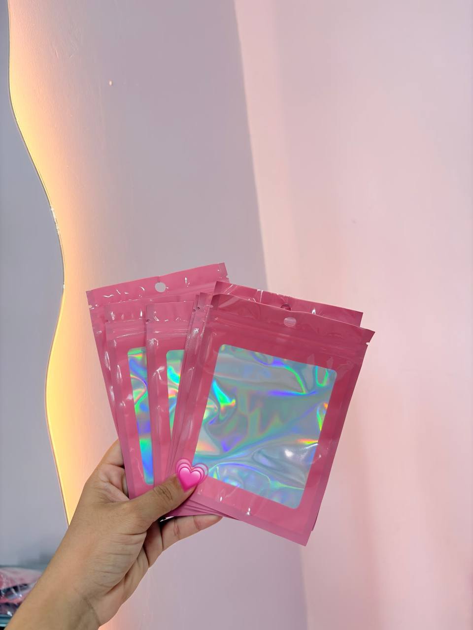 Paquete de 25 fundas Holograficas 10x15