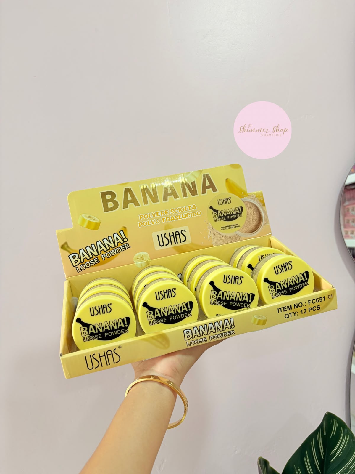 Polvo Suelto Banana Ushas